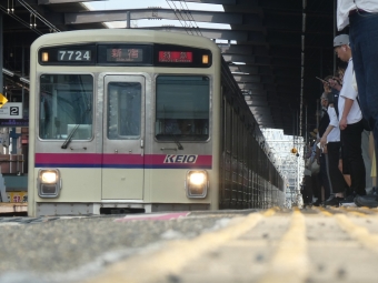 京王電鉄 京王クハ7700形 7724 鉄道フォト・写真 by 2100-expressさん 北野駅 (東京都)：2024年07月07日07時ごろ