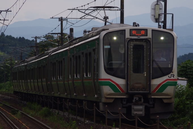 鉄道フォト・写真：JR東日本E721系電車 クモハE721-43 大河原駅 (宮城県) 鉄道フォト・写真 by Higashiさん - 撮影日 2024/07/06 16:29