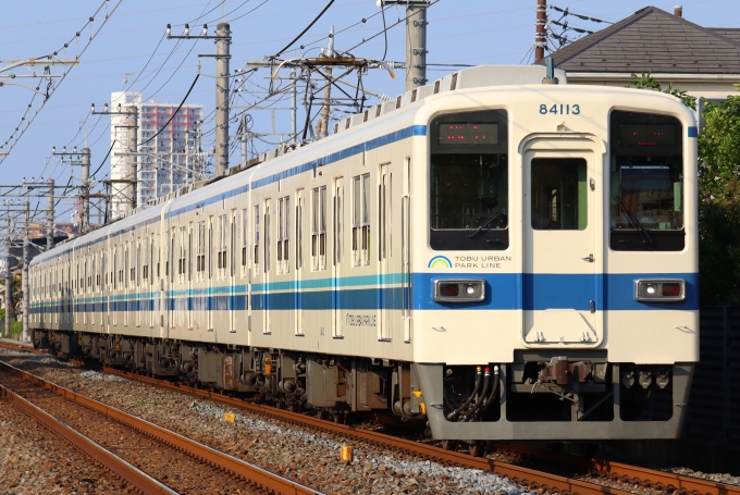 鉄道フォト・写真：東武鉄道 東武8000系電車 八木崎駅 鉄道フォト・写真 by かぼちゃさん - 撮影日 2024/07/05 16:50