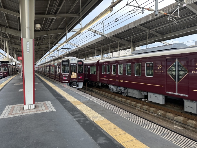 鉄道フォト・写真：阪急電鉄 阪急9300系電車 9308 茨木市駅 鉄道フォト・写真 by S.Kameさん - 撮影日 2024/07/22 16:58