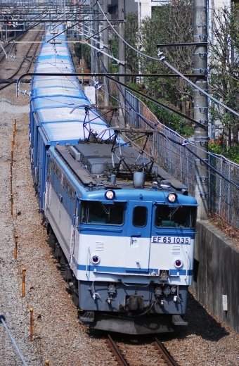 JR貨物 国鉄EF65形電気機関車 EF65-1035 鉄道フォト・写真 by リョウさん 西国分寺駅：2008年03月13日12時ごろ