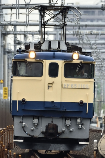 JR東日本 国鉄EF65形電気機関車 EF65-1105 鉄道フォト・写真 by リョウさん 越谷レイクタウン駅：2019年07月11日14時ごろ