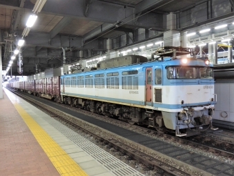JR貨物 国鉄EF81形電気機関車 EF81455 鉄道フォト・写真 by テツジィさん 博多駅 (JR)：2017年04月09日06時ごろ