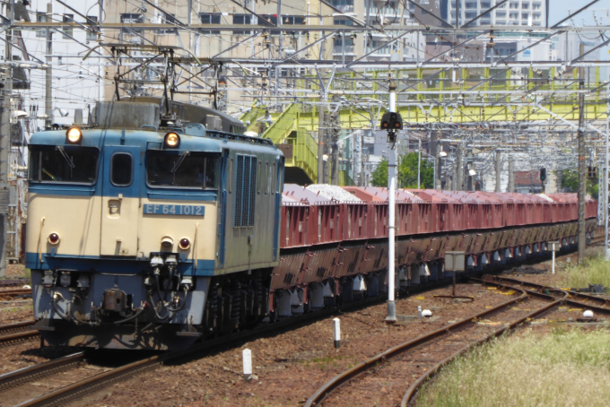 JR貨物 国鉄EF64形電気機関車 EF64 1012 熱田駅 鉄道フォト