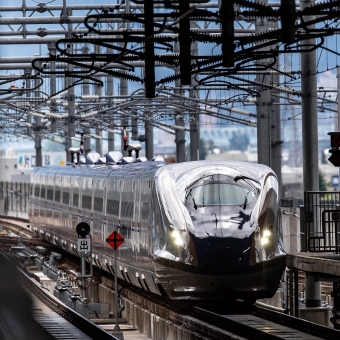 JR東日本 E7・W7系 かがやき(新幹線) 鉄道フォト・写真 by DJチロさん 富山駅 (JR)：2018年08月16日09時ごろ