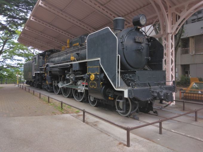 国鉄C60形蒸気機関車 C60 1 大町西公園駅 鉄道フォト・写真 by ヤモト