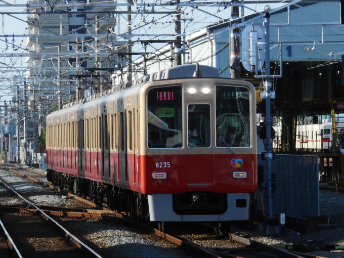 阪神8000系 8235F編成 (尼崎車庫) 鉄道フォト | レイルラボ(RailLab)