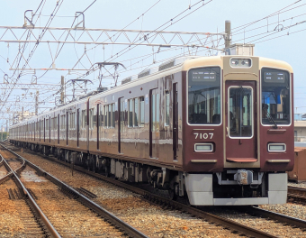 阪急電鉄 7107 鉄道フォト | レイルラボ(RailLab) 阪急電鉄 7107 鉄道フォト | レイルラボ(RailLab)