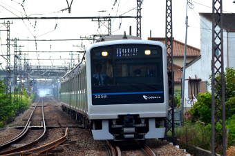 小田急3000形 3259F編成 (海老名検車区) 鉄道フォト | レイルラボ(RailLab)