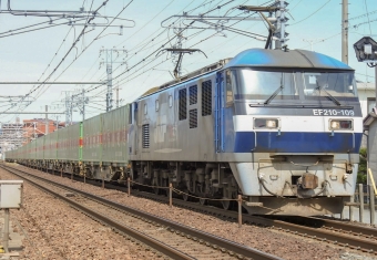 JR貨物EF210形電気機関車 福山レールエクスプレス 109 鉄道フォト・写真 by marsann_8181さん 木曽川駅：2018年03月24日12時ごろ