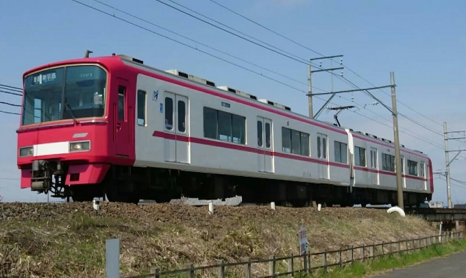 名古屋鉄道 3104 鉄道フォト・写真 by はしやん@愛知さん 須賀駅：2020年03月14日11時ごろ