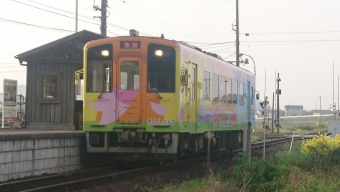 樽見鉄道ハイモ330-700形 ハイモ330-702 鉄道フォト・写真 by はしやん@愛知さん 織部駅：2018年04月03日06時ごろ