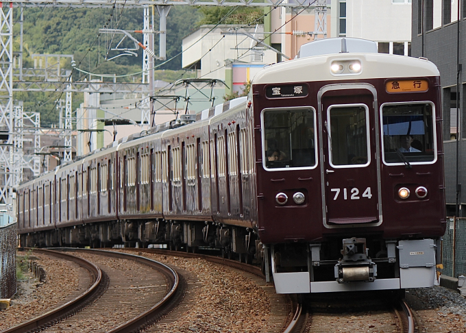阪急電鉄 7124 (阪急7000系) 車両ガイド | レイルラボ(RailLab)