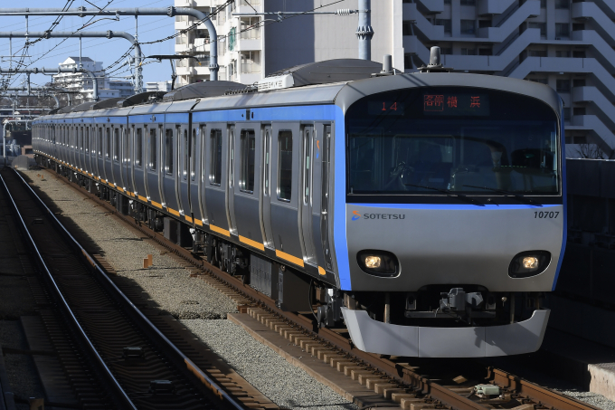 相模鉄道 相鉄10000系電車 10707 天王町駅 鉄道フォト・写真 by N2000