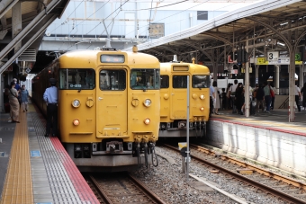 JR西日本 国鉄115系電車 鉄道フォト・写真 by レフカーボさん 岡山駅：2022年09月17日10時ごろ