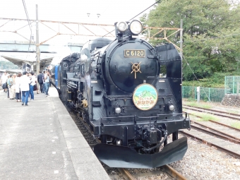 JR東日本 国鉄C61形蒸気機関車 SLぐんま みなかみ(快速) C6120 鉄道フォト・写真 by レフカーボさん ：2019年09月14日11時ごろ