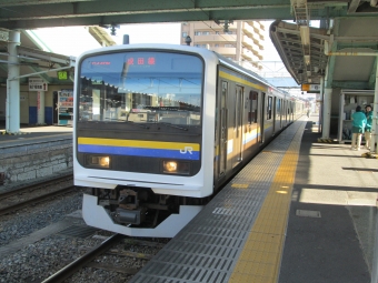 JR東日本209系電車 209系 鉄道フォト・写真 by レフカーボさん 銚子駅 (JR)：2020年01月13日12時ごろ