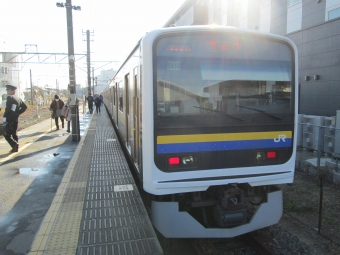 JR東日本209系電車 209系 鉄道フォト・写真 by レフカーボさん 銚子駅 (JR)：2020年01月13日10時ごろ