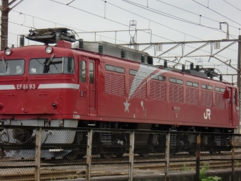JR東日本 国鉄EF81形電気機関車 EF8193 鉄道フォト・写真 by レフカーボさん 尾久駅：2010年05月29日09時ごろ