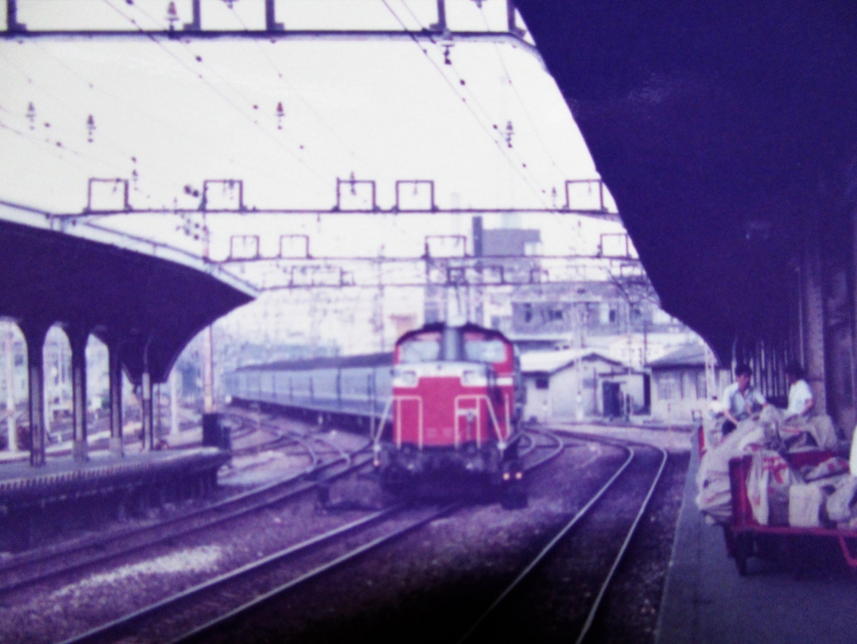 鉄道フォト・写真(拡大)：国鉄DD51形ディーゼル機関車 だいせん 京都駅 (JR) 鉄道フォト・写真 by レフカーボさん - 撮影日 1979/07/28 00:00