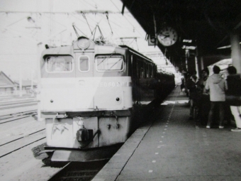 国鉄ED60形電気機関車 ED60 2 鉄道フォト・写真 by レフカーボさん 松本駅 (JR)：1980年03月19日00時ごろ