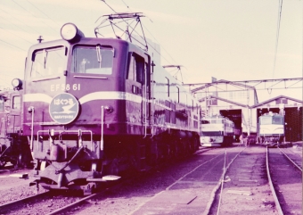 国鉄EF58形電気機関車 EF5861 鉄道フォト・写真 by レフカーボさん 田町駅 (東京都)：1977年10月16日00時ごろ
