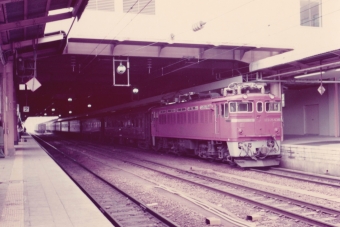 国鉄ED75形電気機関車 ED75 63 鉄道フォト・写真 by レフカーボさん 仙台駅 (JR)：1978年04月29日00時ごろ