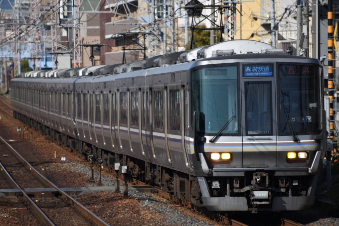 鉄道フォト・写真：JR西日本223系電車 クモハ223-3019 甲南山手駅 鉄道フォト・写真 by ゆづるさん - 撮影日 2020/03/23 08:35