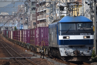 JR貨物 EF210形 EF210-12 鉄道フォト・写真 by ゆづるさん 甲南山手駅：2020年03月18日10時ごろ