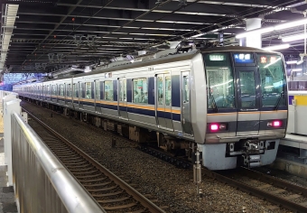 JR西日本207系電車 クモハ207-2020 鉄道フォト・写真 by Yoshi＠LC5820さん 高槻駅：2021年07月15日04時ごろ