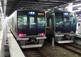 JR西日本321系電車 クモハ321-5 鉄道フォト・写真 by Yoshi＠LC5820さん 高槻駅：2021年07月12日04時ごろ