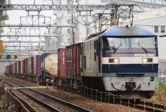 JR貨物 EF210形 EF210-104 鉄道フォト・写真 by Yoshi＠LC5820さん 十三駅：2019年06月29日14時ごろ