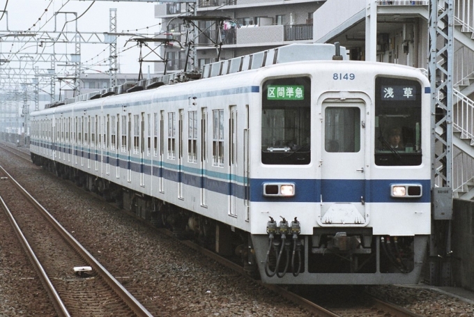 東武鉄道 東武8000系電車 8149 獨協大学前駅 鉄道フォト・写真 by 