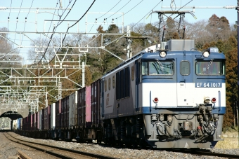 JR貨物 EF64 1017 鉄道フォト・写真 by jnrsunyo8673さん ：2017年02月04日14時ごろ