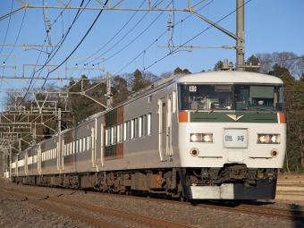 JR東日本 国鉄185系電車 185 鉄道フォト・写真 by jnrsunyo8673さん ：2015年01月12日16時ごろ