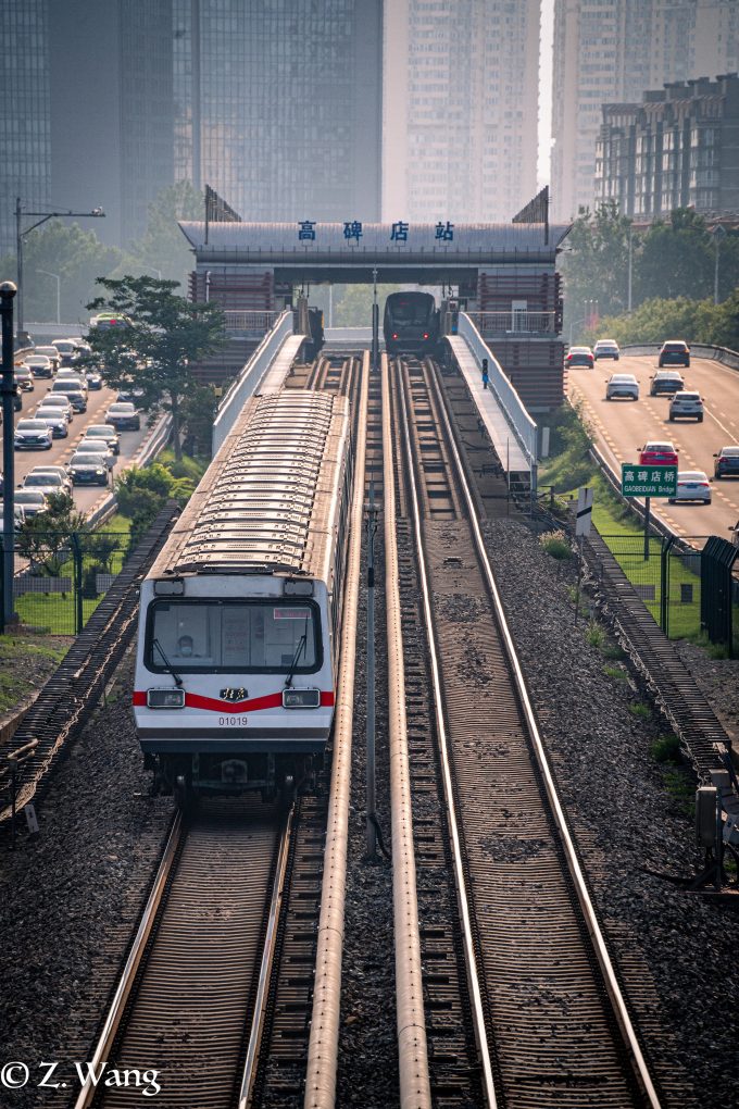 北京地下鉄 DKZ4 DKZ4-01019 高碑店 鉄道フォト・写真 by CES583