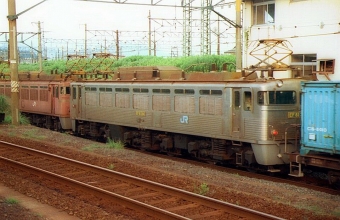 JR九州 国鉄EF81形電気機関車 鉄道フォト・写真 by norikadさん 門司駅：1992年07月25日00時ごろ