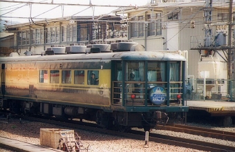 JR西日本 国鉄14系客車 サロンカーなにわ 鉄道フォト・写真 by norikadさん 京都駅 (JR)：1990年03月04日00時ごろ