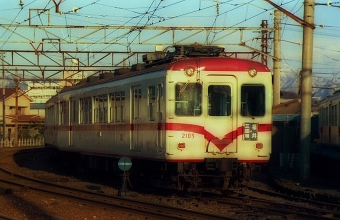 えちぜん鉄道 2000形 2103 鉄道フォト・写真 by norikadさん 福井口駅：1988年12月31日00時ごろ