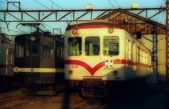 えちぜん鉄道 2000形 2116 鉄道フォト・写真 by norikadさん 福井口駅：1988年12月31日00時ごろ
