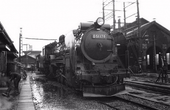 国鉄D51形蒸気機関車 D51-178 鉄道フォト・写真 by norikadさん 糸魚川駅 (JR)：1970年02月26日00時ごろ