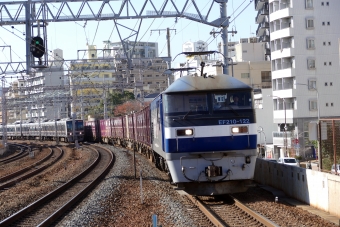 JR貨物 EF210形 EF210-122 鉄道フォト・写真 by norikadさん 元町駅 (兵庫県|JR)：2016年12月02日11時ごろ