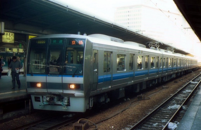 JR西日本 クハ206形 クハ206-1 鉄道フォト・写真 by norikadさん 大阪駅：1991年03月02日00時ごろ