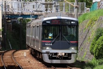 神戸電鉄6500形(Mc2) 6504 鉄道フォト・写真 by norikadさん 西鈴蘭台駅：2021年09月06日10時ごろ