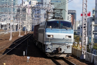 JR貨物 国鉄EF66形電気機関車 EF66-122 鉄道フォト・写真 by norikadさん 元町駅 (兵庫県|JR)：2016年12月10日11時ごろ