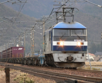 JR貨物 EF210形 EF210-18 鉄道フォト・写真 by norikadさん 上郡駅 (JR)：2006年01月22日15時ごろ