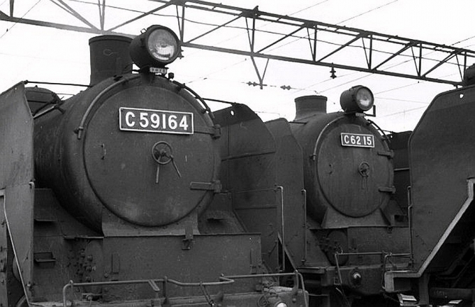 国鉄C59形蒸気機関車 C59-164 鉄道フォト・写真 by norikadさん 広島駅：1970年03月15日00時ごろ