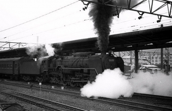 国鉄C62形蒸気機関車 C62-15 鉄道フォト・写真 by norikadさん 広島駅：1970年03月15日00時ごろ