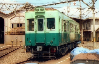 京阪電鉄350型 351 鉄道フォト・写真 by norikadさん ：1992年08月30日00時ごろ