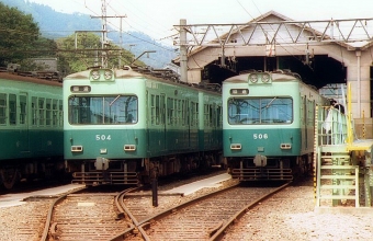 京阪電鉄 京阪500形電車(2代) 506 鉄道フォト・写真 by norikadさん ：1992年08月30日00時ごろ